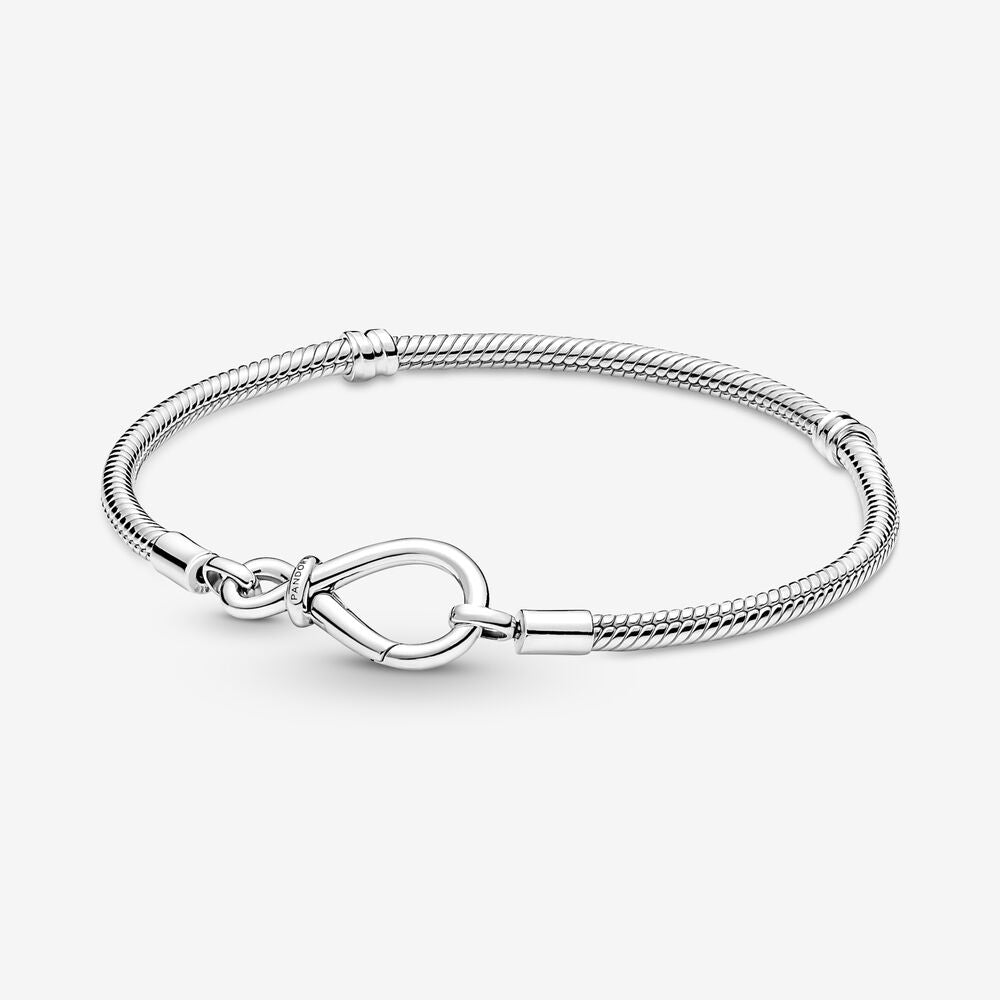 Bracciale con Chiusura a Nodo Infinito - 590792C00 - Simmi Gioiellerie -Bracciali