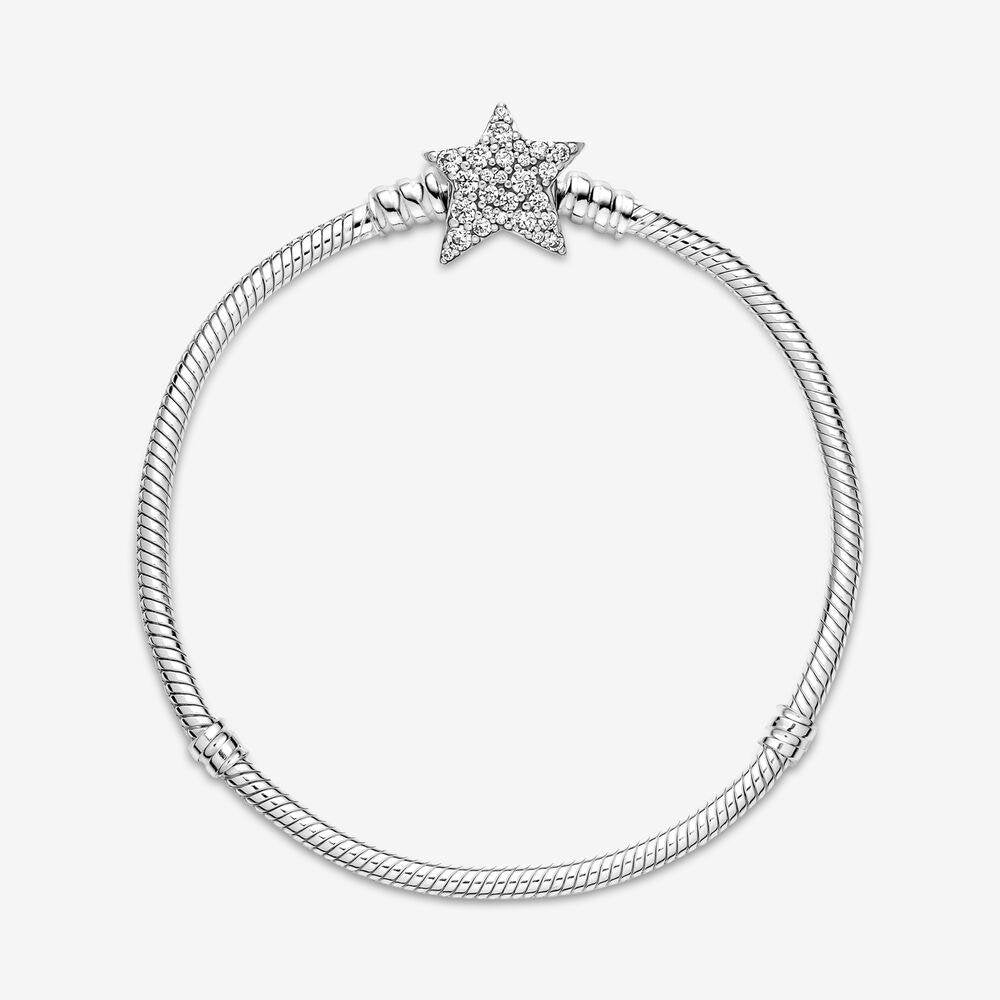 Bracciale con Chiusura Stella Luminosa - 599639C01 - Simmi Gioiellerie -Bracciali