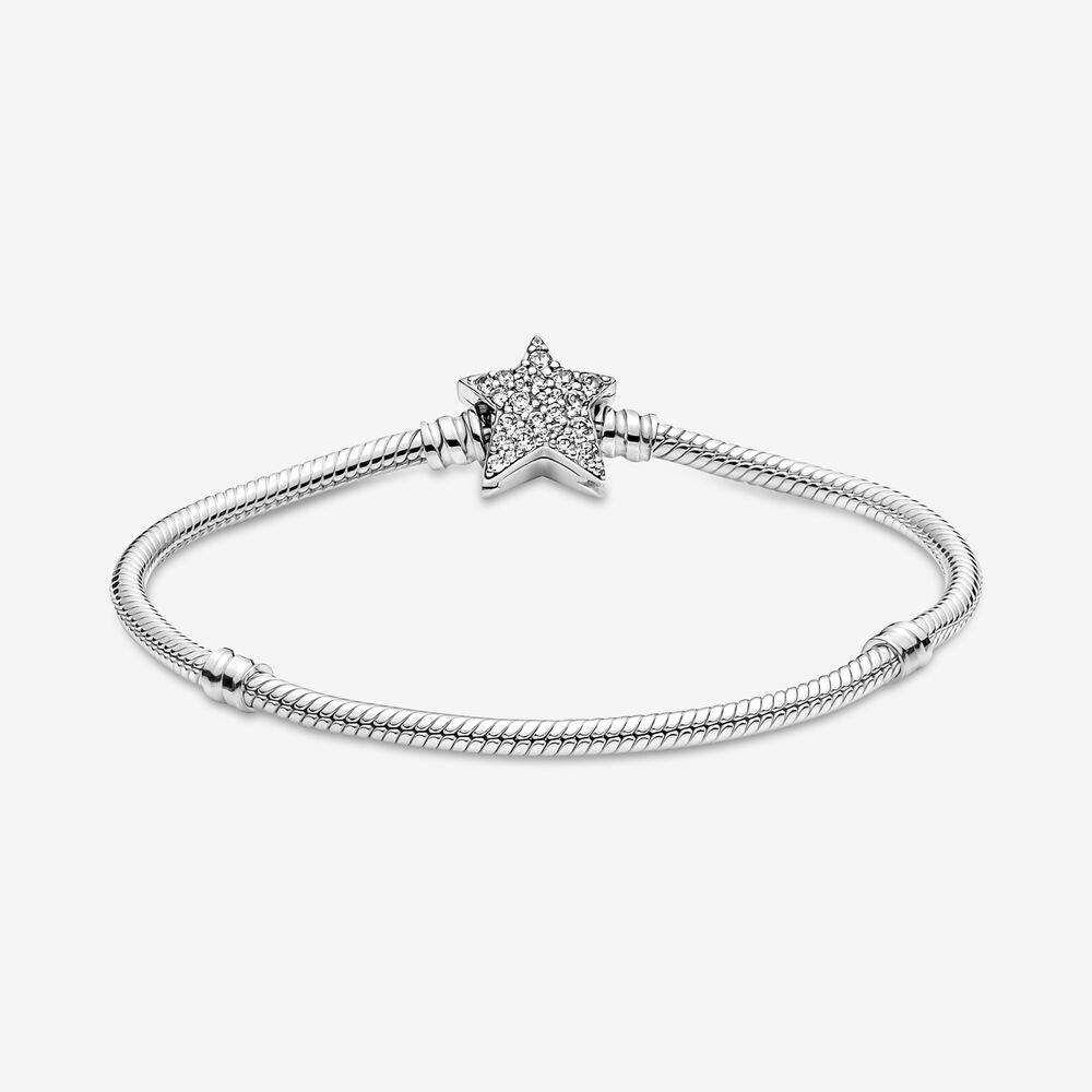 Bracciale con Chiusura Stella Luminosa - 599639C01 - Simmi Gioiellerie -Bracciali