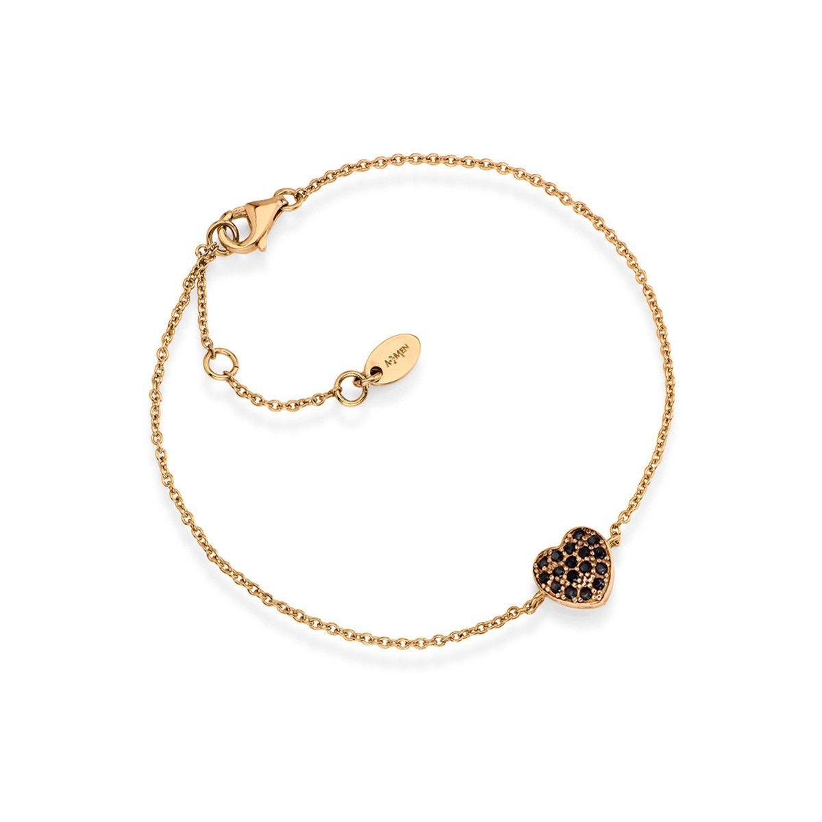 Bracciale Cuore Zirconi - BRHRN - Simmi gioiellerie -Bracciale