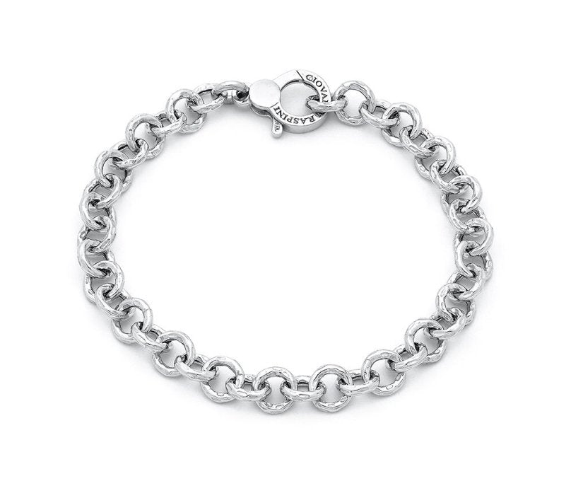 Bracciale da donna Giovanni Raspini - Maglia Martellata - 11605L - Simmi Gioiellerie -Bracciali