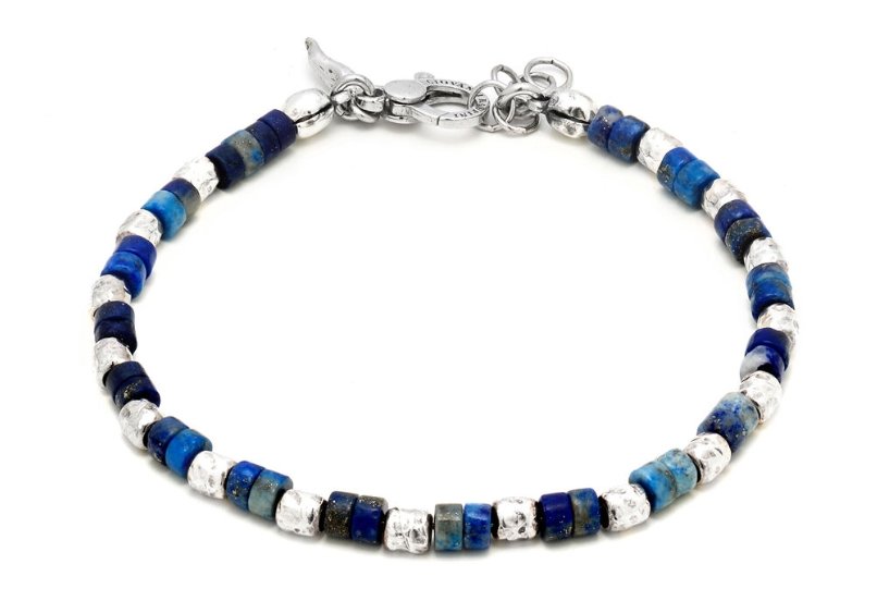 Bracciale da uomo Giovanni Raspini - Tango Lapislazzuli - 11363 - Simmi Gioiellerie -Bracciali