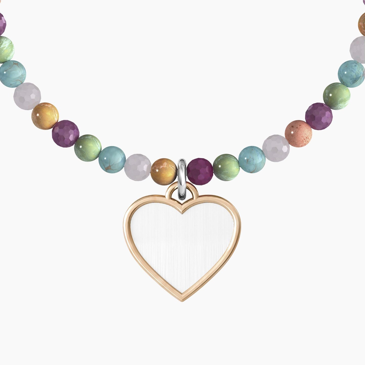 Bracciale elastico amica con pietre multicolor - 732141 - Simmi Gioiellerie -Bracciali