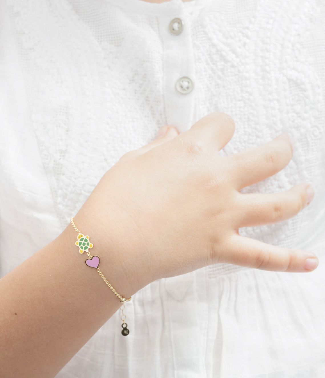 BRACCIALE FORTUNA ORO GIALLO TARTARUGA - Simmi Gioiellerie -Bracciali