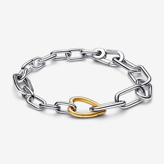 Bracciale Maglia Link con Connector a Cuore Pandora ME - 562527C00 - Simmi Gioiellerie -Bracciali