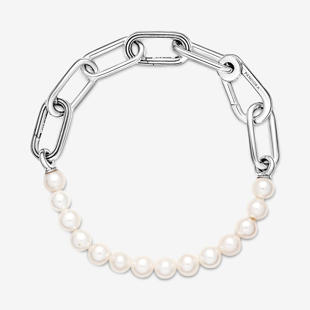 Bracciale Maglia Link con Perle Pandora ME - 599694C01 - Simmi Gioiellerie -Bracciali