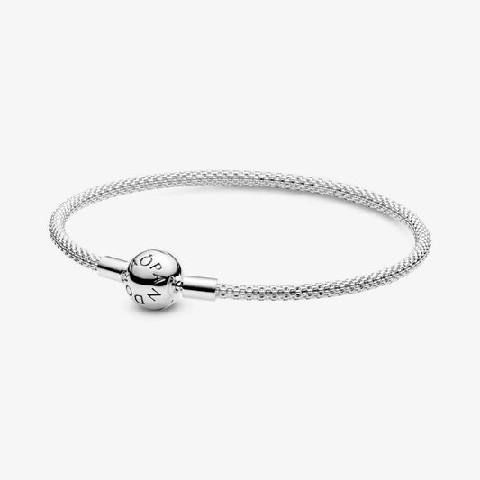 Bracciale Pandora In Argento Con Chiusura Sferica - 596543 - Simmi gioiellerie -Bracciale