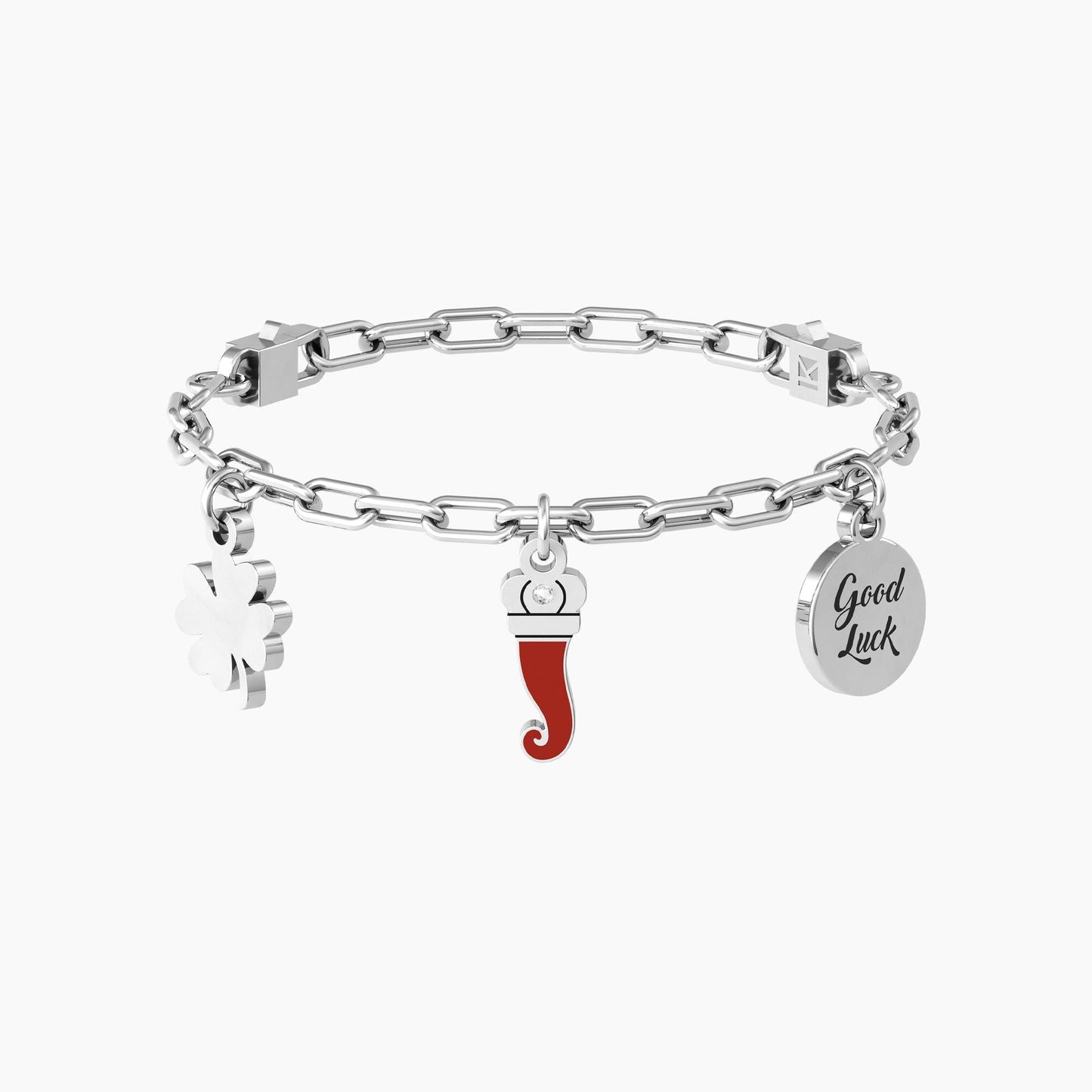 Bracciale regolabile portafortuna con ciondoli - CORNETTO | PROTEZIONE - 732235 - Simmi Gioiellerie -Bracciali
