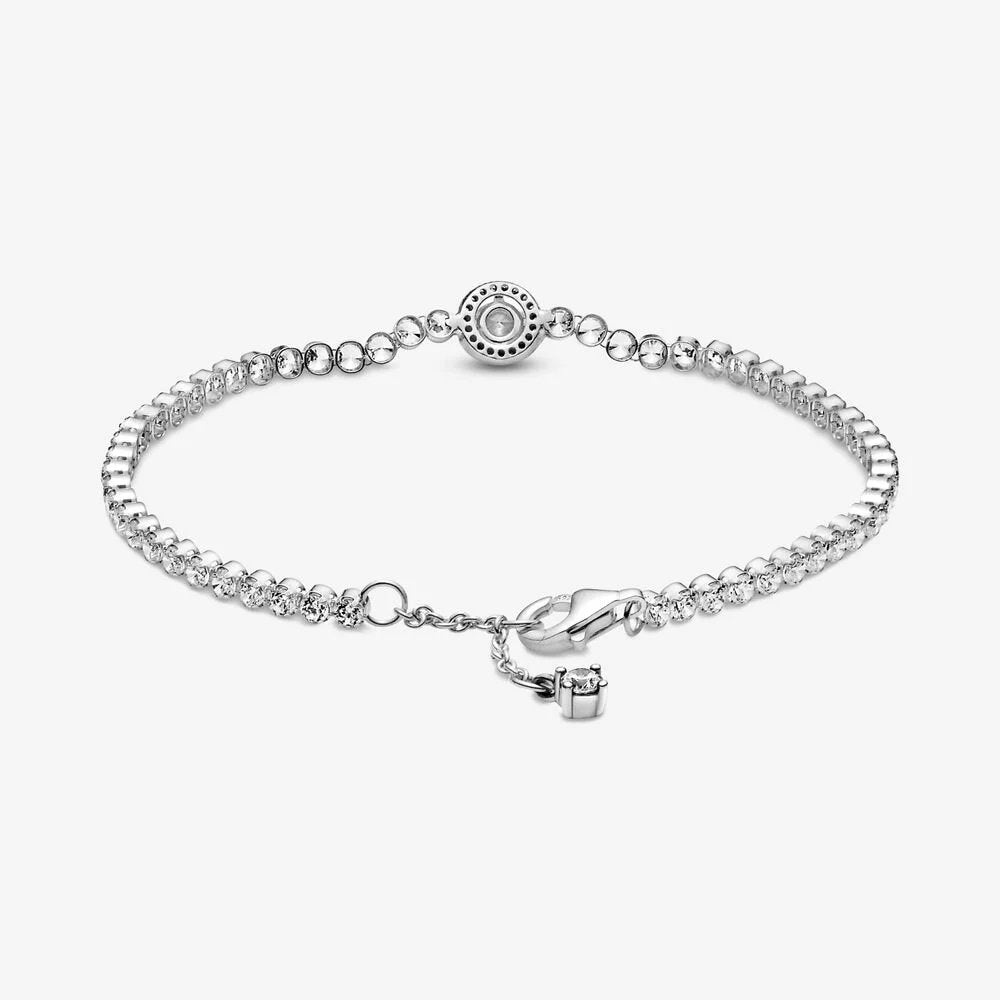 Bracciale tennis scintillante con punto luce - 599416C01 - Simmi Gioiellerie -Bracciali