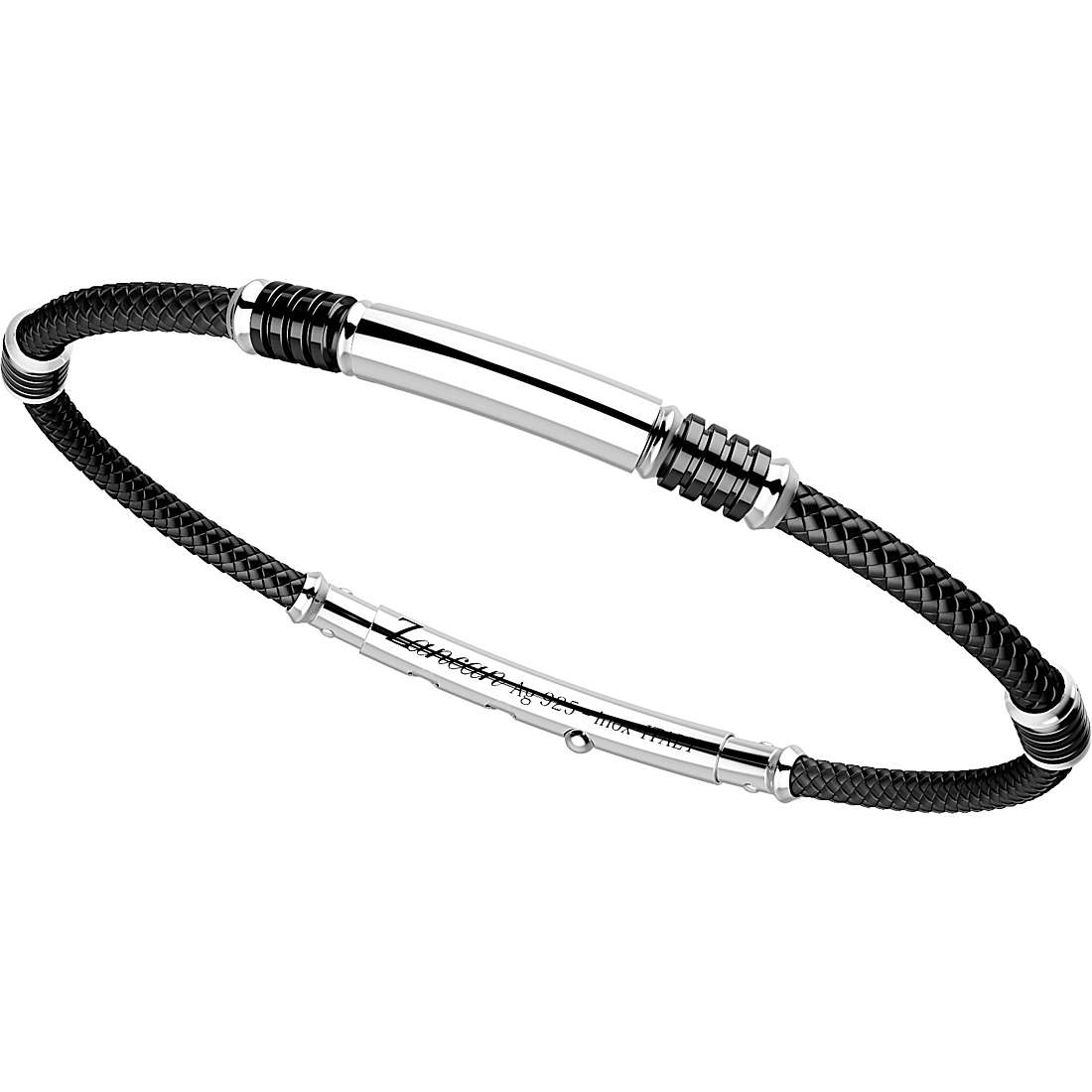 Bracciale uomo gioielli Zancan Robikevlar - EXB576-NE - Simmi Gioiellerie -Bracciali