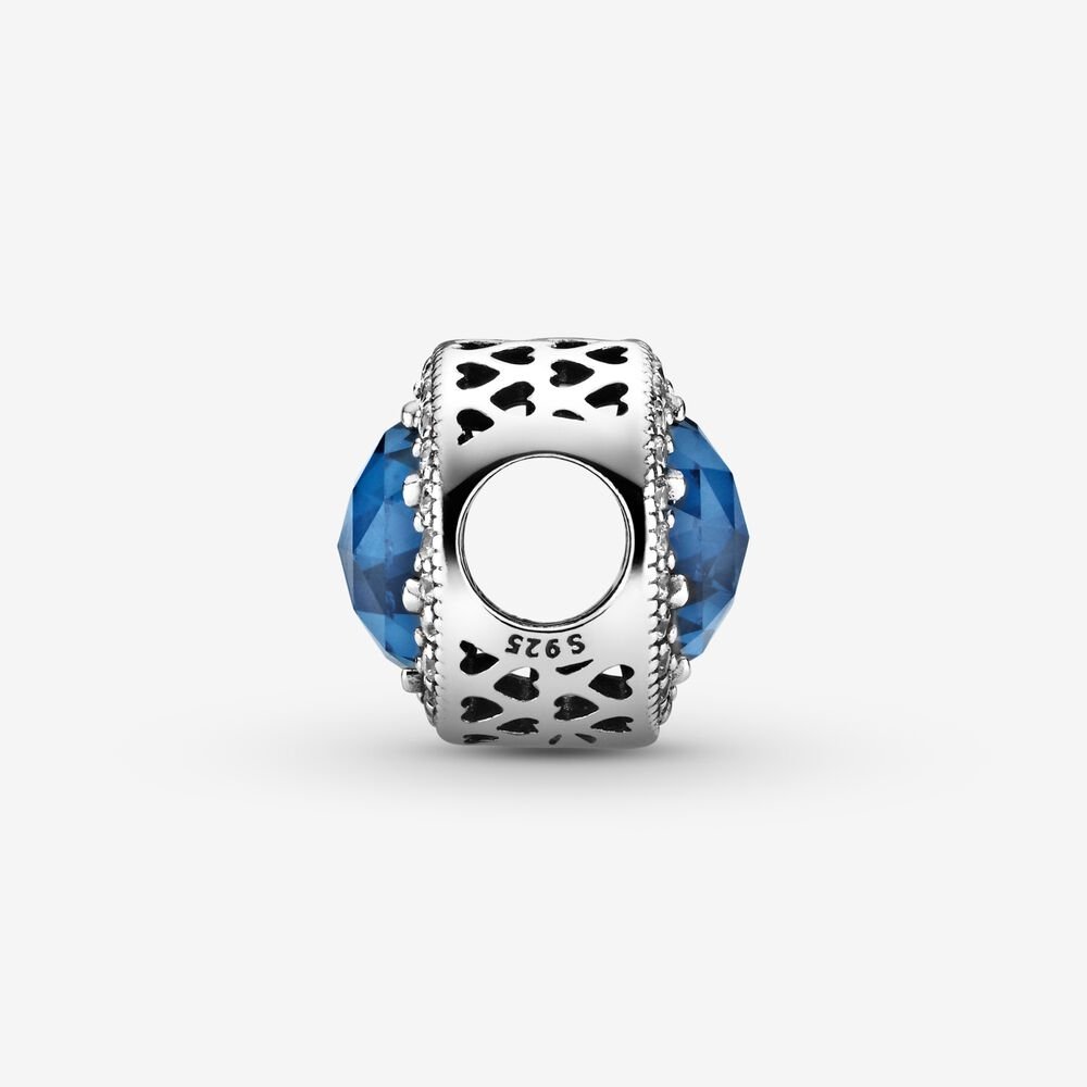 Charm blu scintillante - 791725NMB - Simmi Gioiellerie -Charm