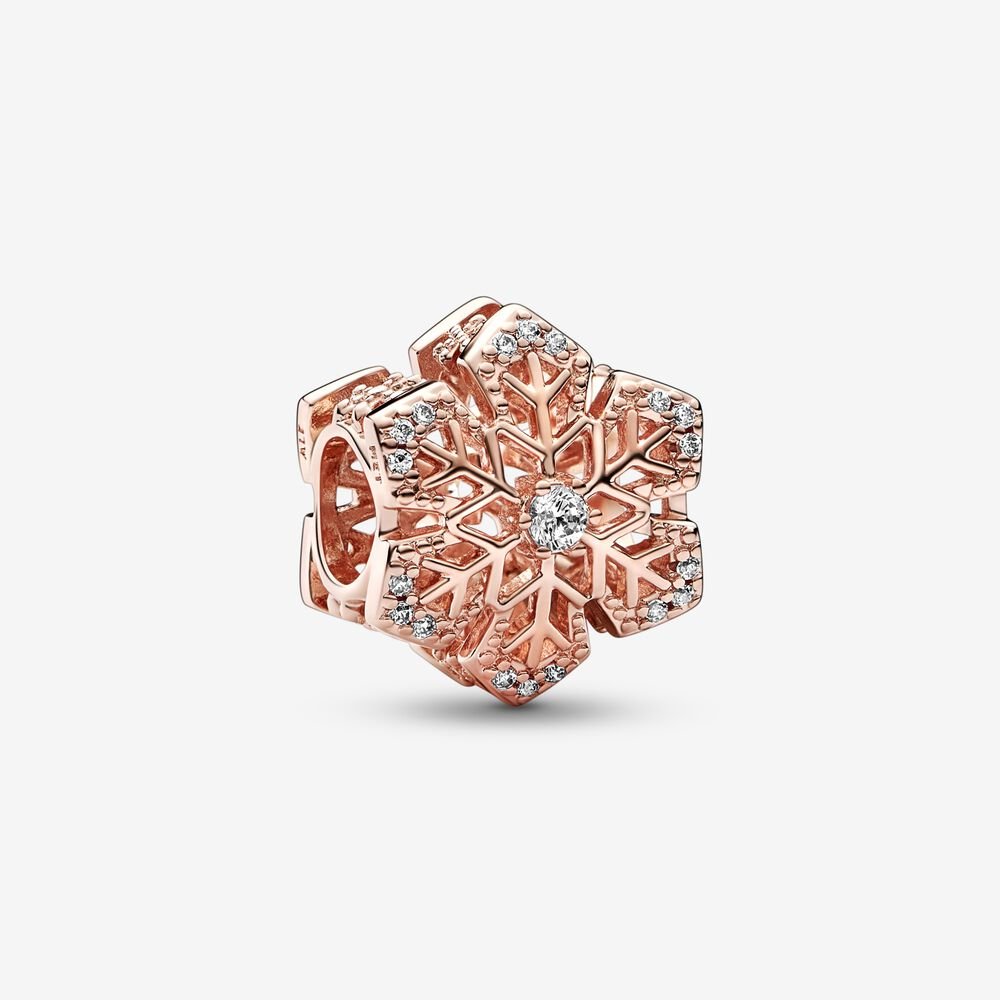 Charm Fiocco di Neve Luminoso - 782378C01 - Simmi Gioiellerie -Charm