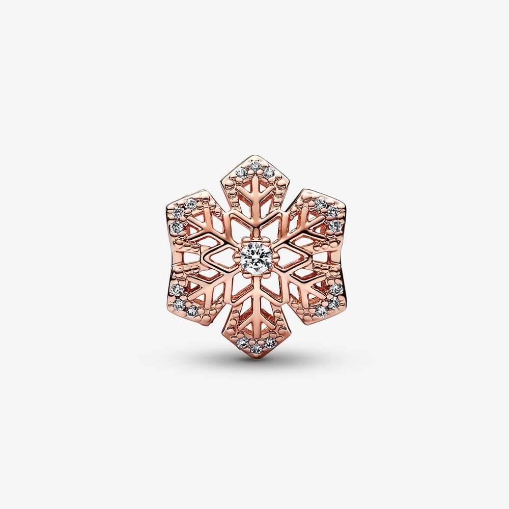 Charm Fiocco di Neve Luminoso - 782378C01 - Simmi Gioiellerie -Charm