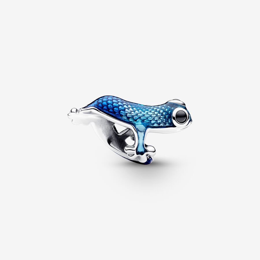 Charm Geco Blu - 792701C01 - Simmi Gioiellerie -Charm