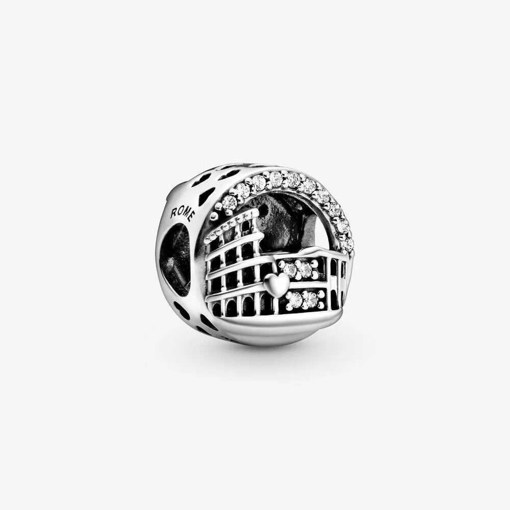 Charm openwork Colosseo, Roma - 798923C01 - Simmi Gioiellerie -Charm