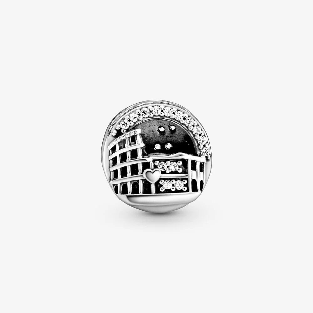 Charm openwork Colosseo, Roma - 798923C01 - Simmi Gioiellerie -Charm