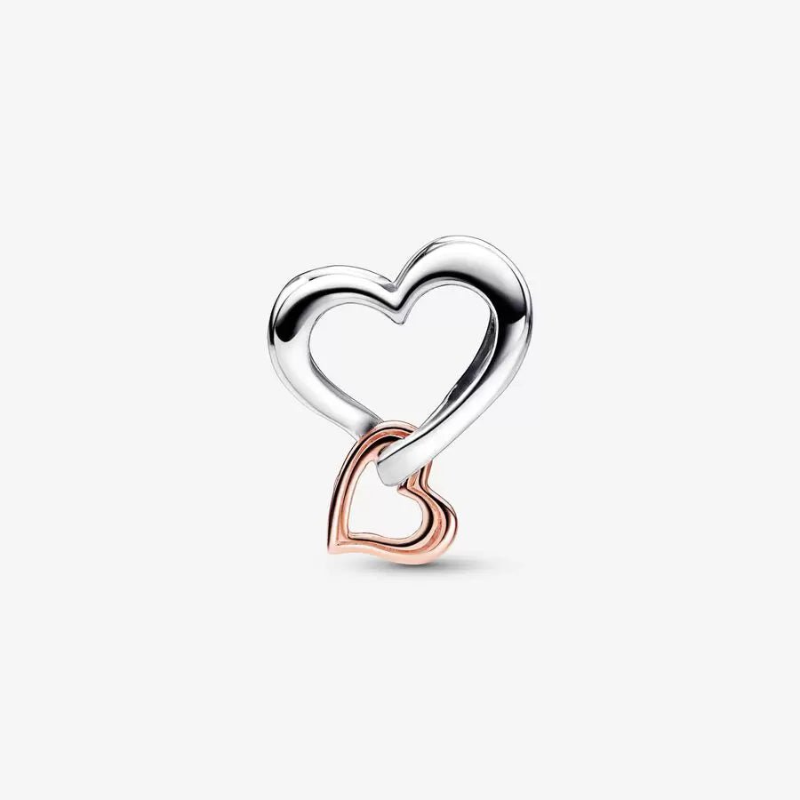 Charm Openwork Cuore Infinito "Familiy is Love" - 782642C00 - Simmi Gioiellerie -Charm