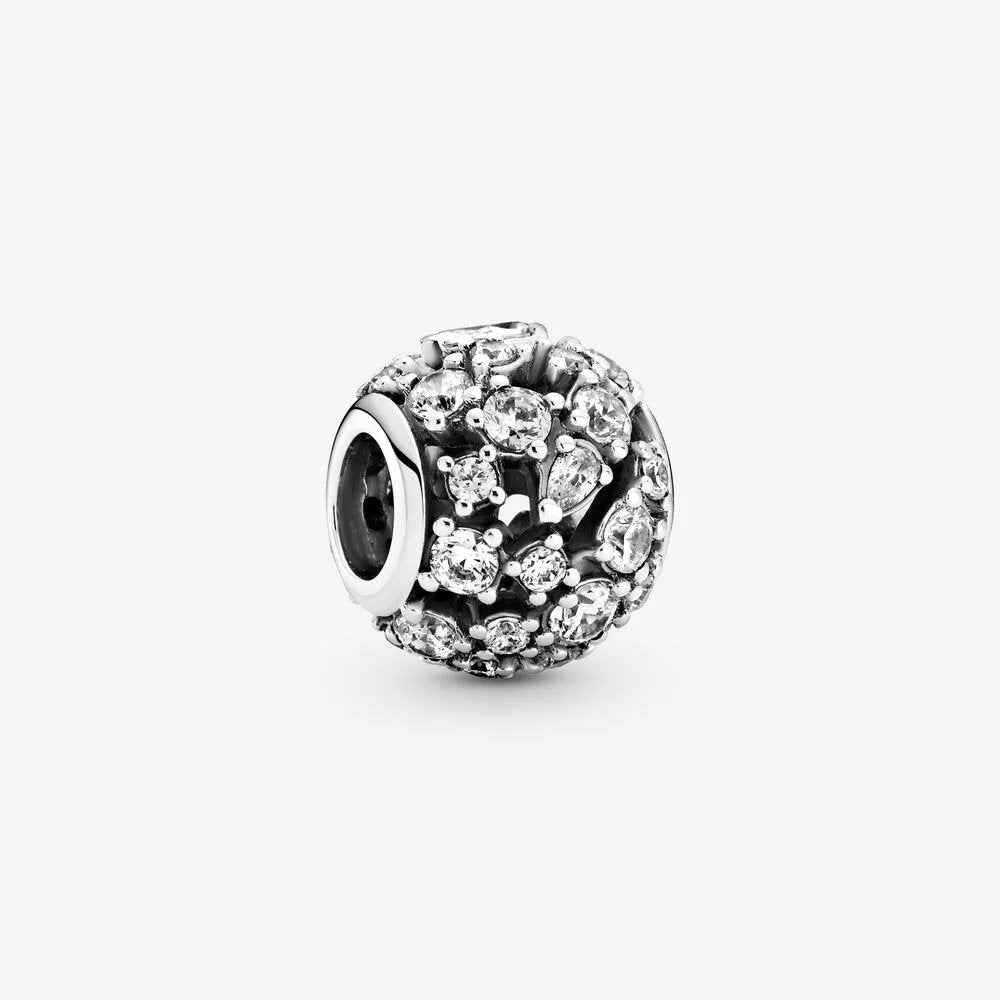 Charm openwork rotondo scintillante - 799225C01 - Simmi Gioiellerie -Charm