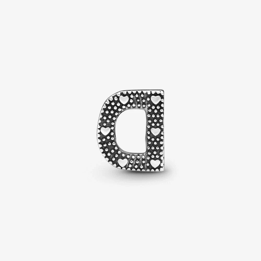 Charm Pandora dell’alfabeto Lettera D - 797458 - Simmi gioiellerie -Charm