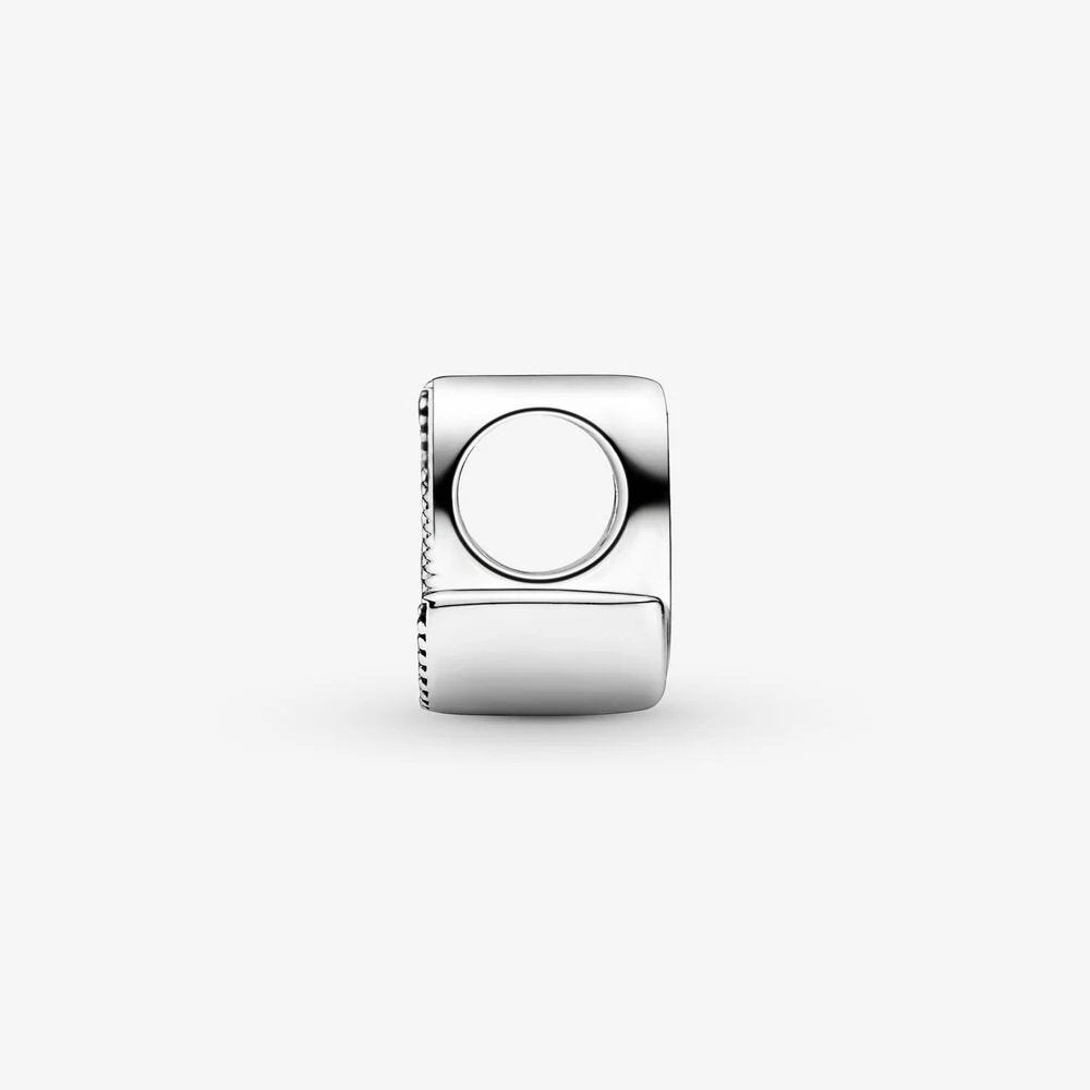 Charm Pandora dell’alfabeto Lettera S - 797473 - Simmi gioiellerie -Charm
