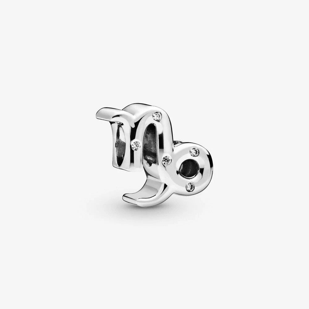 Charm Pandora dello zodiaco Capricorno scintillante - 798423C01 - Simmi gioiellerie -Charm