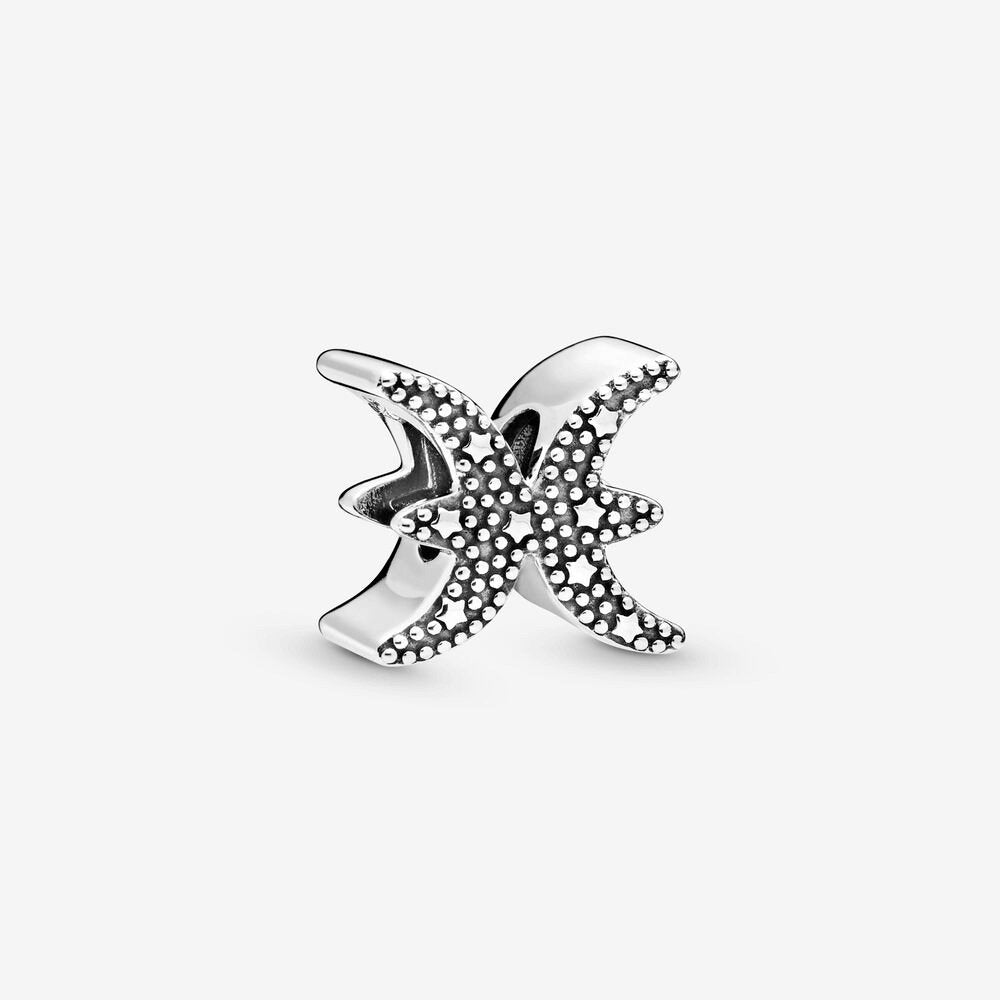 Charm Pandora dello zodiaco Pesci scintillante - 798426C01 - Simmi gioiellerie -Charm