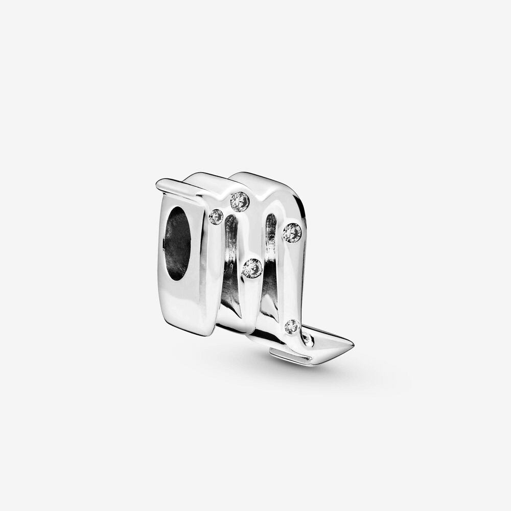 Charm Pandora dello zodiaco Scorpione scintillante - 798430C01 - Simmi gioiellerie -Charm