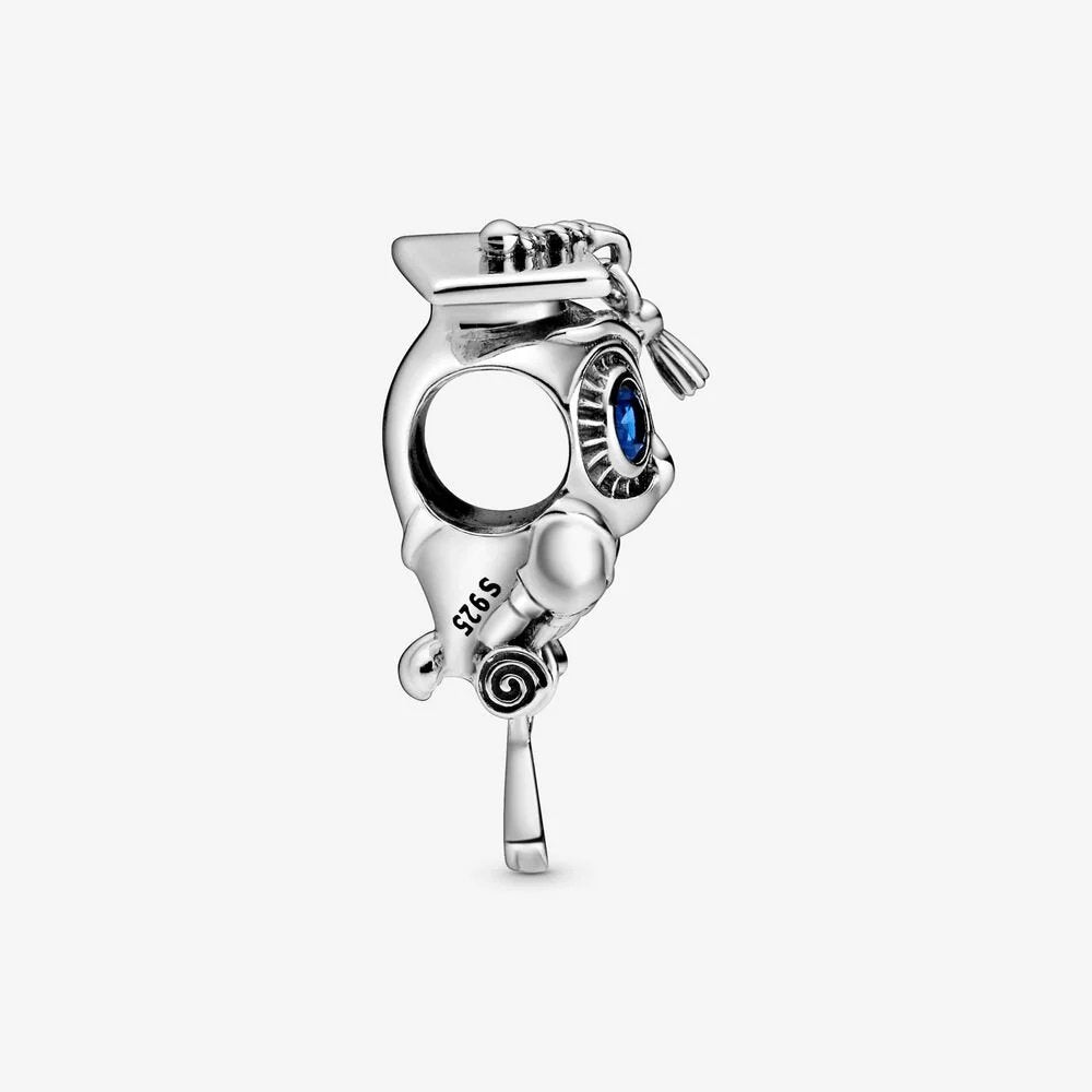 Charm Pandora Gufo saggio per la laurea - 798907C01 - Simmi gioiellerie -Charm