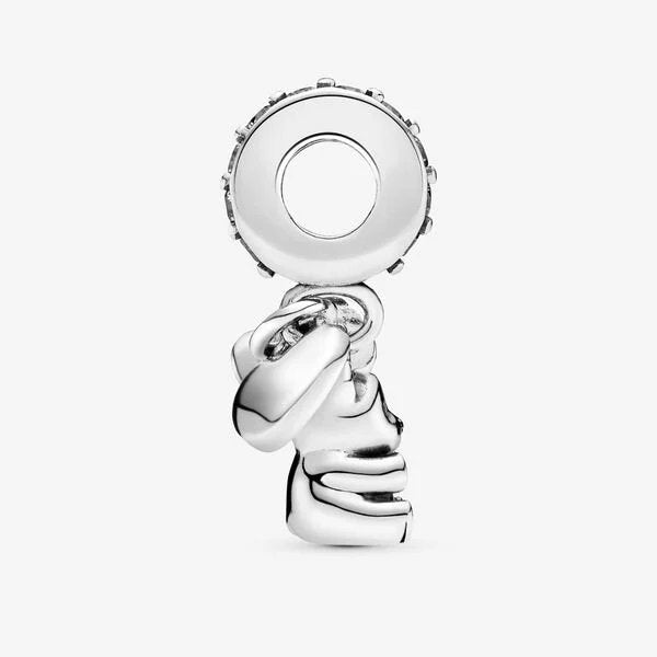 Charm Pandora Pendente Orsetto e Ciuccio - 792100CZ - Simmi gioiellerie -Charm