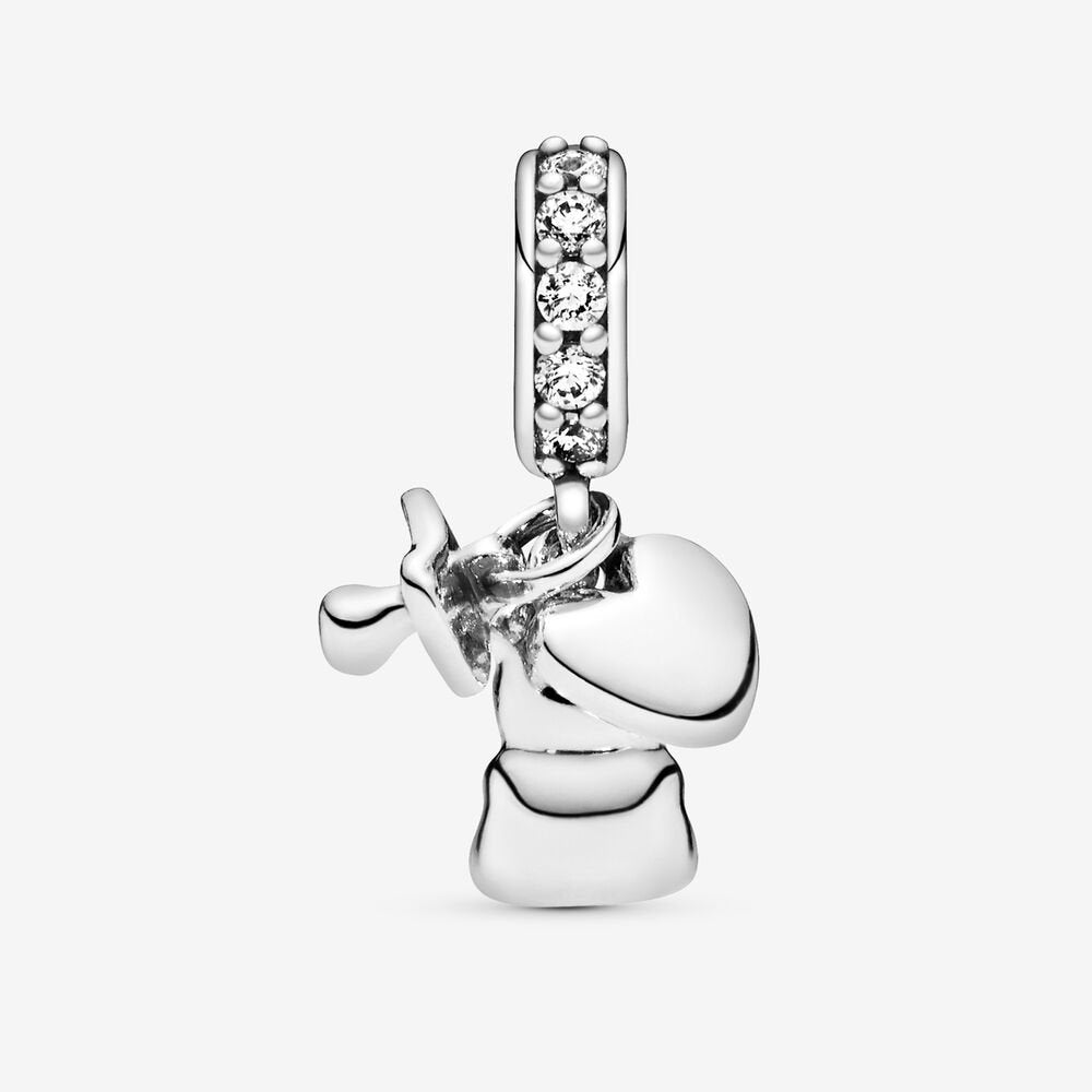 Charm Pandora Pendente Orsetto e Ciuccio - 792100CZ - Simmi gioiellerie -Charm