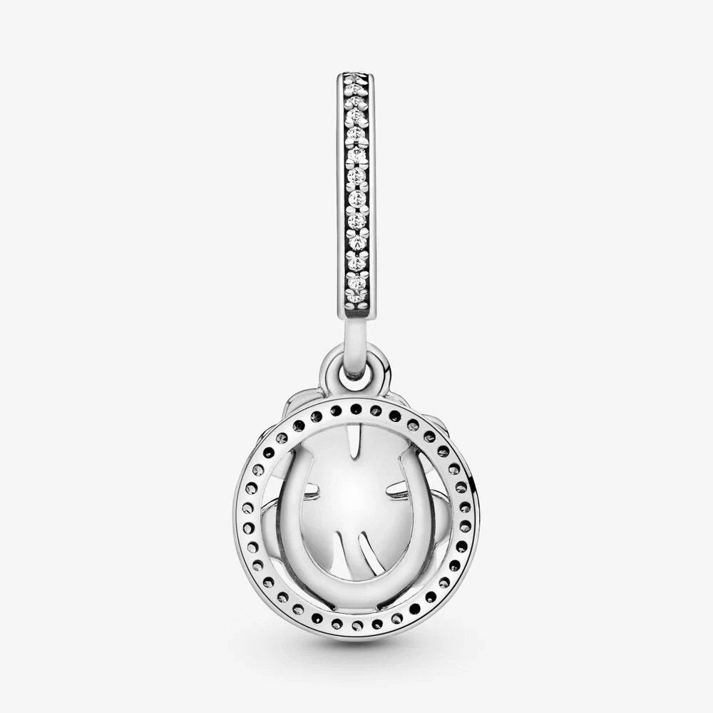 Charm Pandora pendente Quadrifoglio portafortuna - 792089CZ - Simmi gioiellerie -Charm