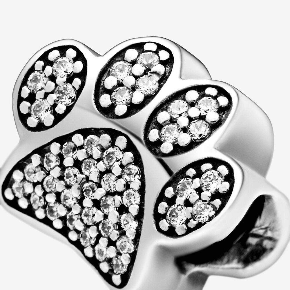 Charm Pandora zampina scintillante - 791714CZ - Simmi gioiellerie -Charm