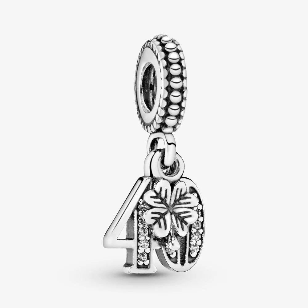 Charm pendente 40° compleanno - 791288CZ - Simmi Gioiellerie -Charm