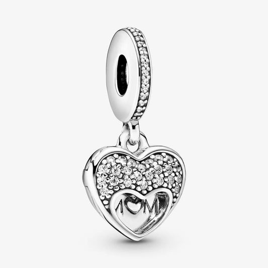 Charm pendente a cuore Adoro la mia mamma - 792071CZ - Simmi Gioiellerie -Charm