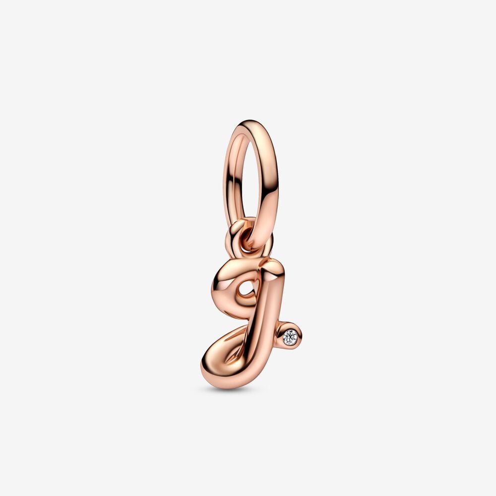 Charm pendente Alfabeto con lettera g - 782535C01 - Simmi Gioiellerie -Charm