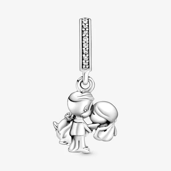 Charm pendente Coppia di sposi - 798896C01 - Simmi Gioiellerie -Charm