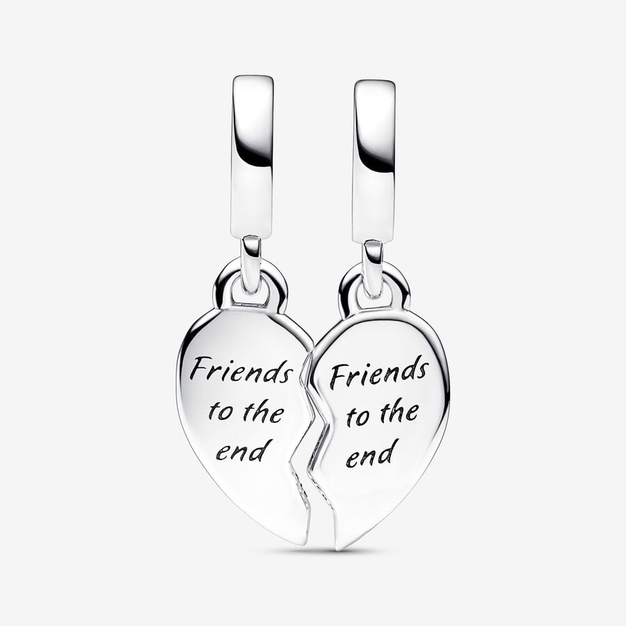 Charm Pendente Cuore dell'Amicizia Divisibile - 792743C01 - Simmi Gioiellerie -Charm