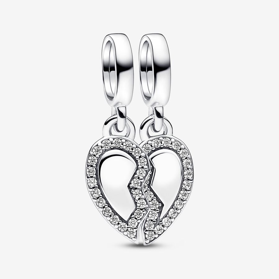 Charm Pendente Cuore dell'Amicizia Divisibile - 792743C01 - Simmi Gioiellerie -Charm
