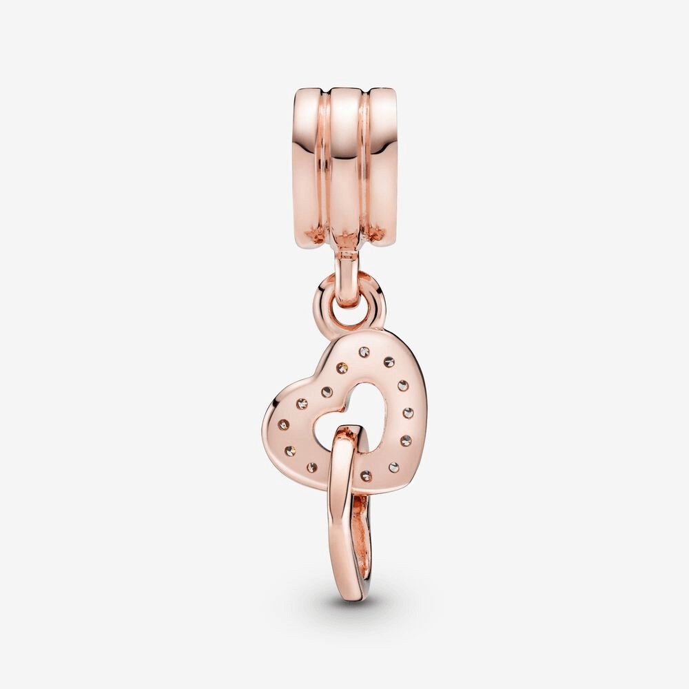 Charm pendente Cuori intrecciati - 781242cz - Simmi Gioiellerie -Charm