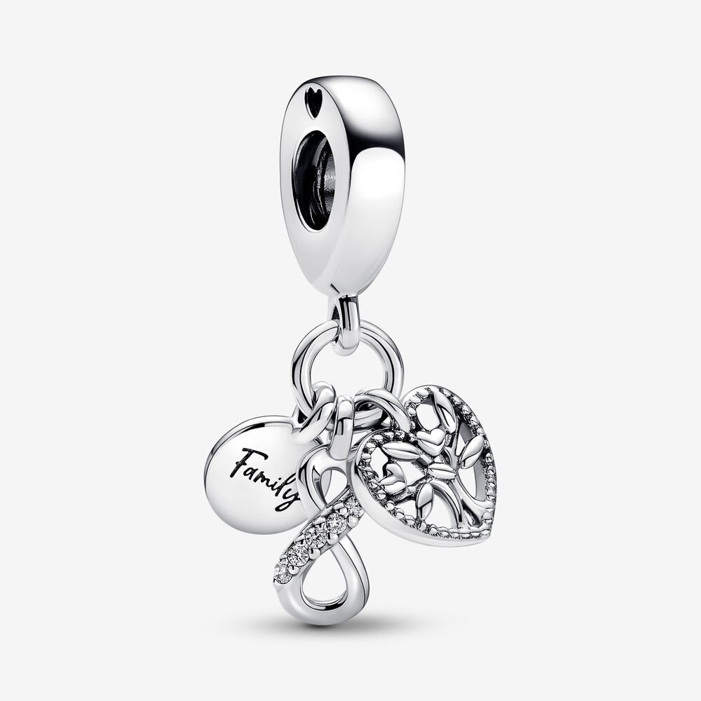 Charm Pendente Famiglia Per Sempre - 792201C01 - Simmi Gioiellerie -Charm