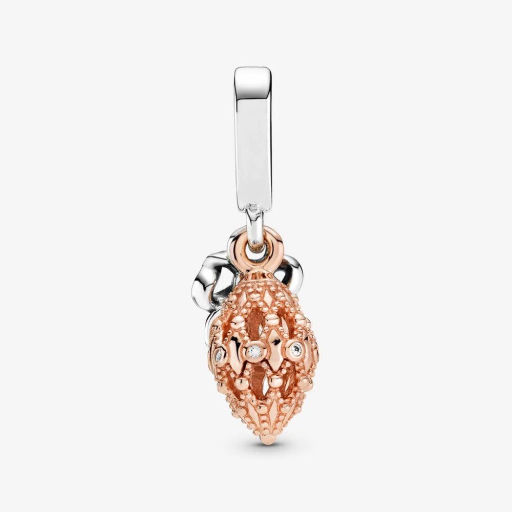 Charm Pendente Ornamento Natalizio Bicolore - 789170C01 - Simmi Gioiellerie -Charm