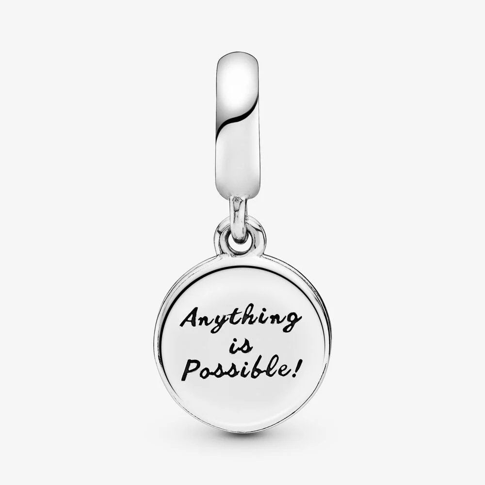 Charm pendente Quadrifoglio portafortuna - 797906NRGMX - Simmi Gioiellerie -Charm