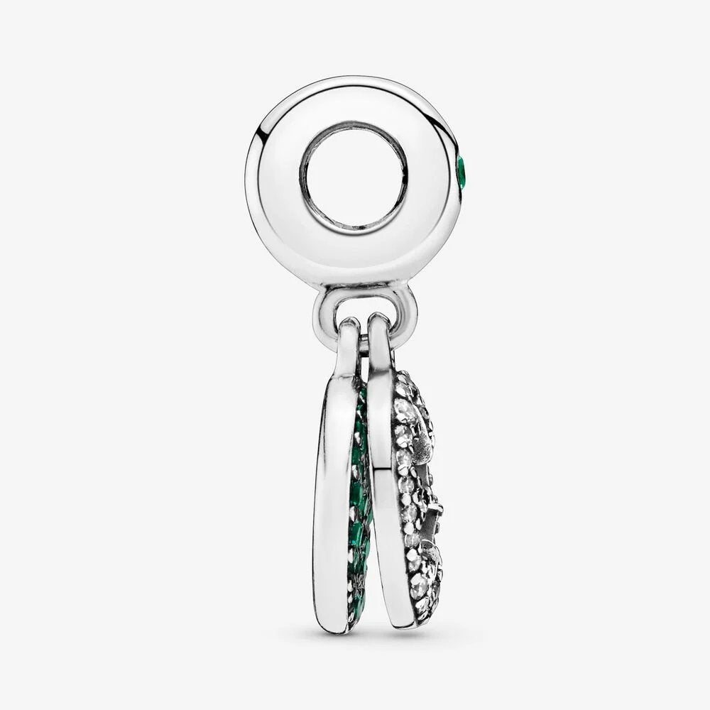 Charm pendente Quadrifoglio portafortuna - 797906NRGMX - Simmi Gioiellerie -Charm