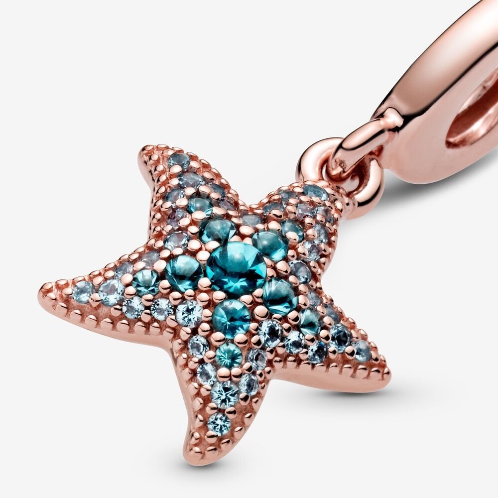 Charm pendente Stella marina scintillante - 788942C01 - Simmi Gioiellerie -Charm