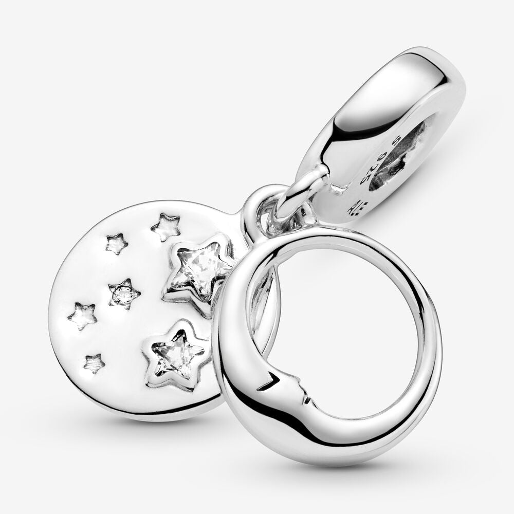 Charm pendente Stelle e luna dormienti - 799242C01 - Simmi Gioiellerie -Charm