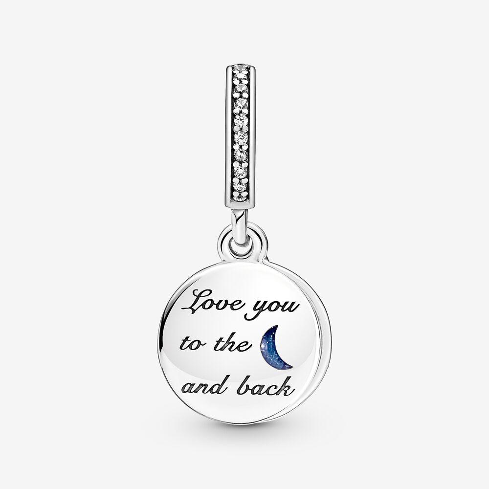 Charm Pendente "To the Moon and Back" - 799645C01 - Simmi Gioiellerie -Charm
