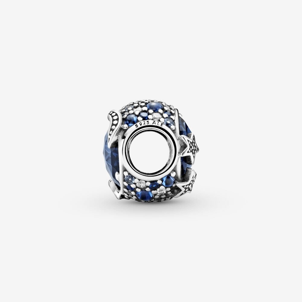 Charm Stelle scintillanti blu - 799209C01 - Simmi Gioiellerie -Charm