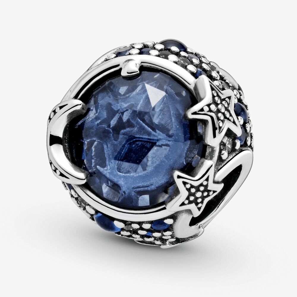Charm Stelle scintillanti blu - 799209C01 - Simmi Gioiellerie -Charm