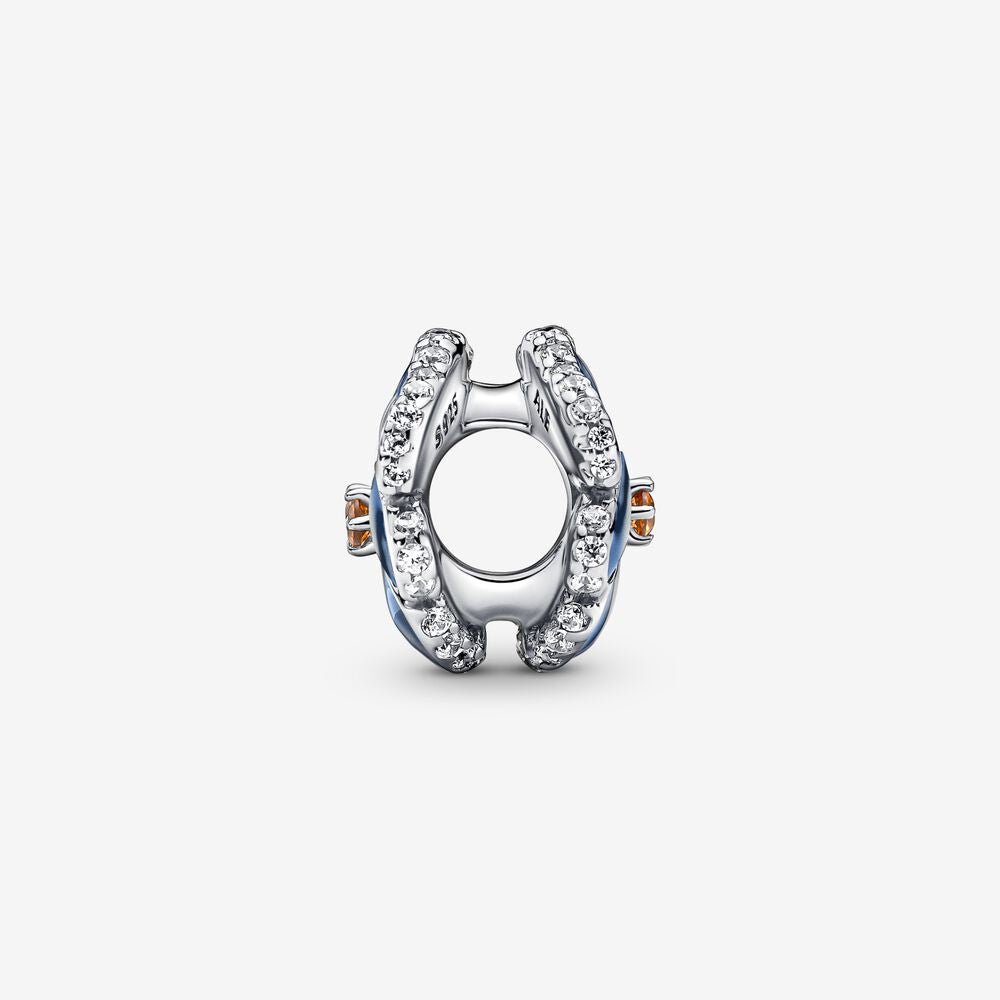 Charm Viola del pensiero Blu - 790777C02 - Simmi Gioiellerie -Charm