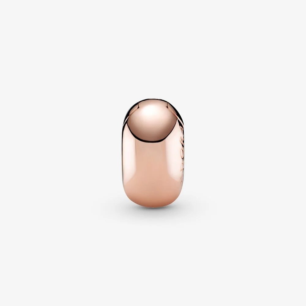 Clip con solitario a cuore rosa - 789203C01 - Simmi Gioiellerie -Charm